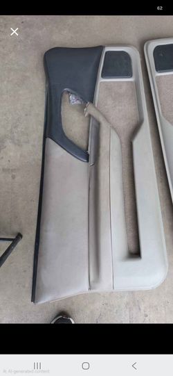 4th gen Camaro  Door Panel Set Tan and Black