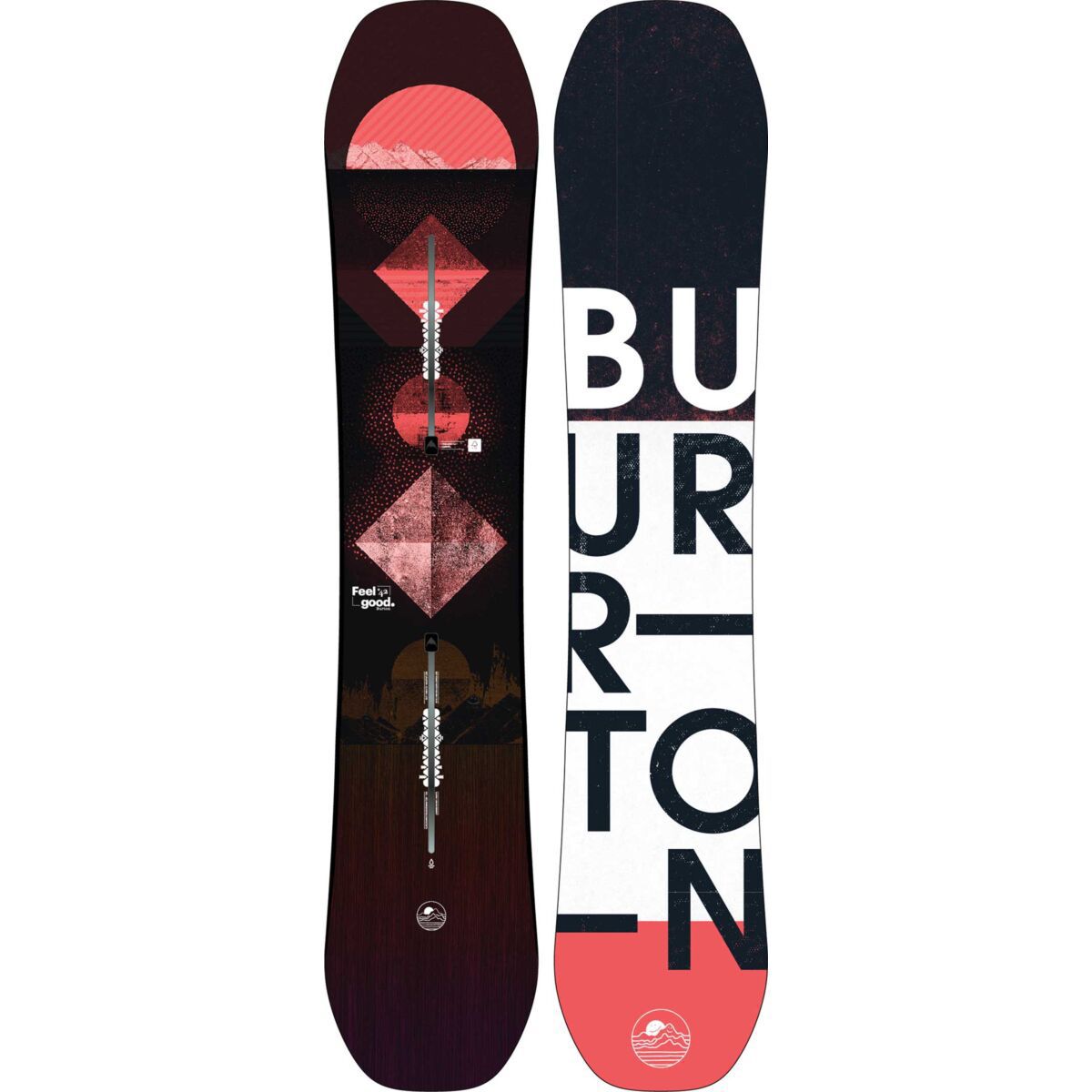 Burton Women's Feelgood 142 cm (camber) Snowboard & Lexa EST Bindings