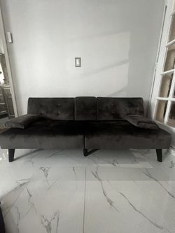 DARK GREY FUTON!
