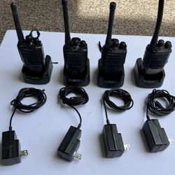 HYT BY HYTERA TC-508 TWO WAY RADIO LOT OF 4 