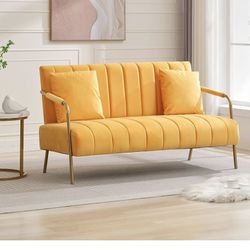 Dolonm 60" Velvet Loveseat Sofa