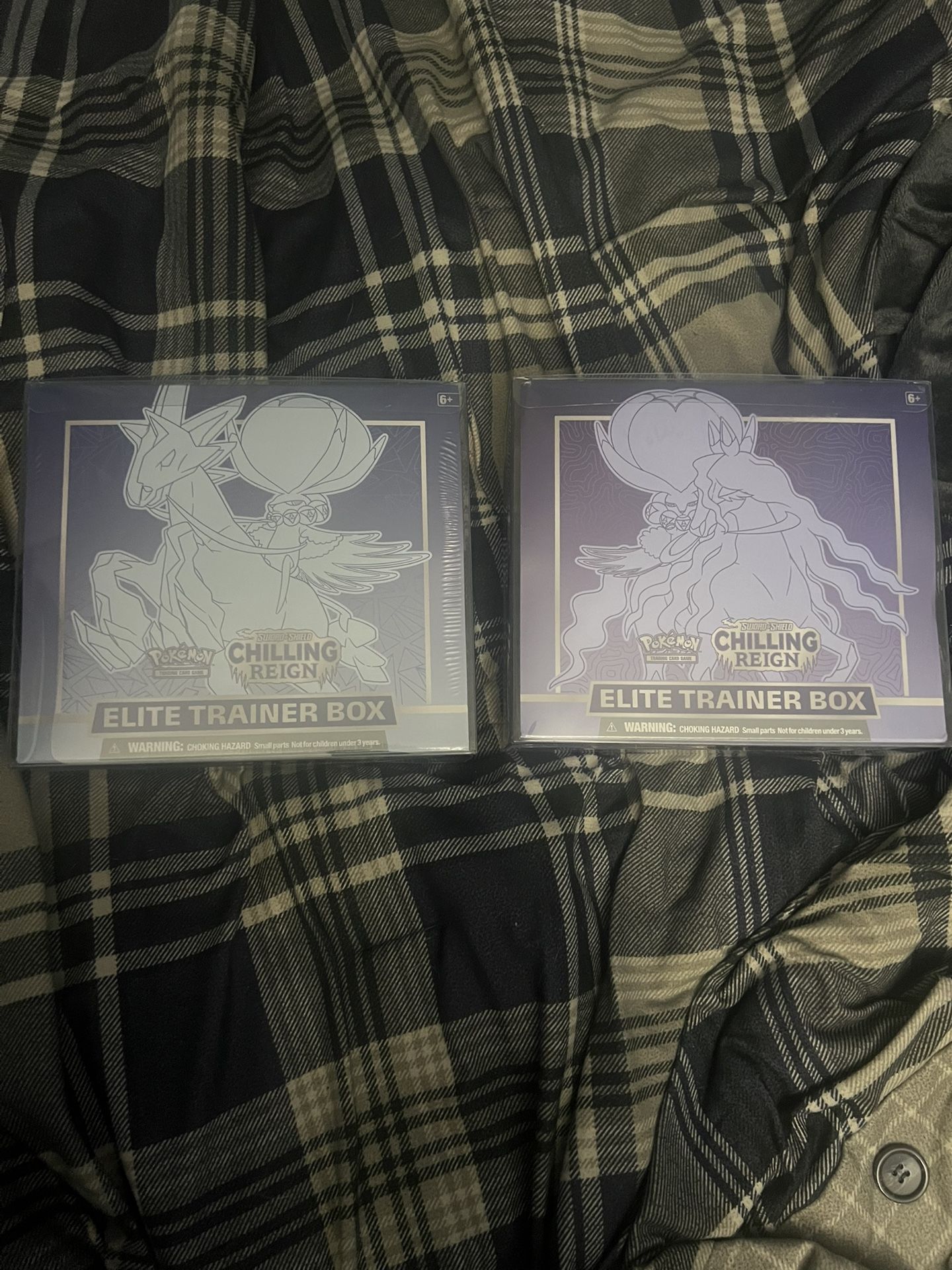 Pokemon TCG - Sword & Shield Chilling Reign ETB Art Set