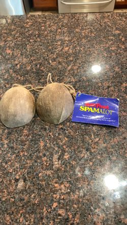 RARE MONTY PYTHON’s SPAALOT COCONUT SOUND EFFECT