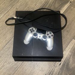 PS4 with control