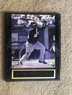 Pablo ozuna plaque