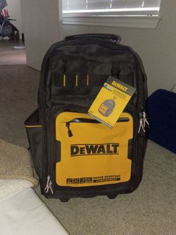 DeWalt Pro Tool Backpack on Wheels