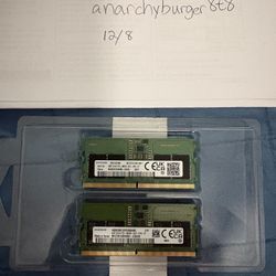 Samsung DDR5 Laptop Ram 16gb 