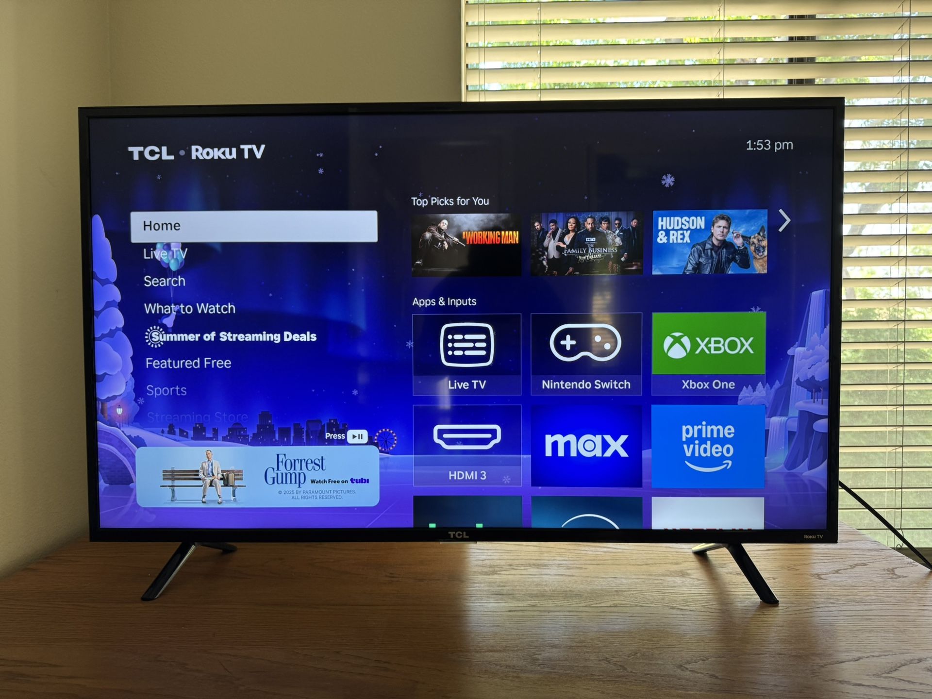 TCL 49" CLASS 4-SERIES 4K UHD HDR ROKU SMART TV - 49S403