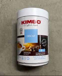 Kimbo Decaf Medium Roast Italian Ground Coffee. Made In Italy Imported from Italy Italian product