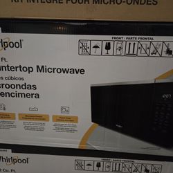 New Whirlpool Big Microwave 2.2 Cu Ft.