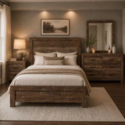 New 4pc Queen Bedroom set