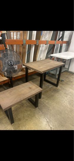 Brown tables