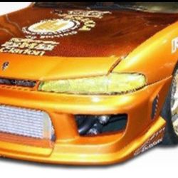 Bumpers Nissan 240sx s14 D1  style front bumper 1995 1996  Weekend Sale Bodykit Bodykits Body Kits Body Kit Liquidation Sale 