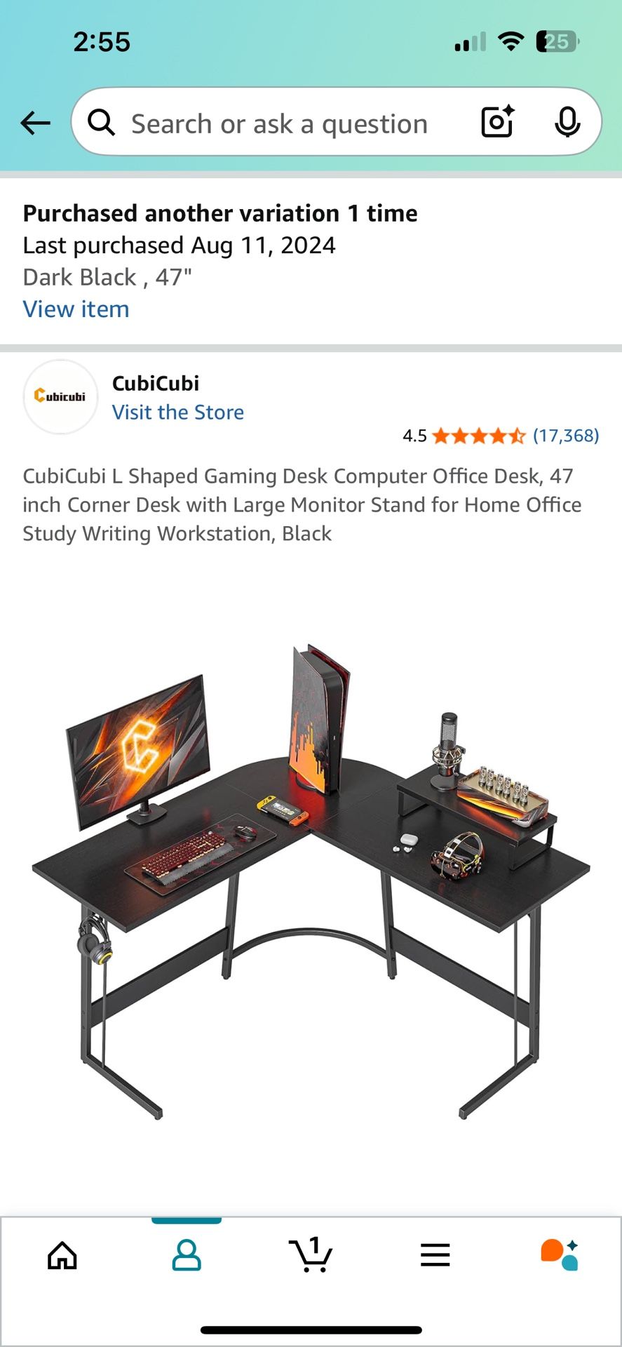 Office/gsming Desk