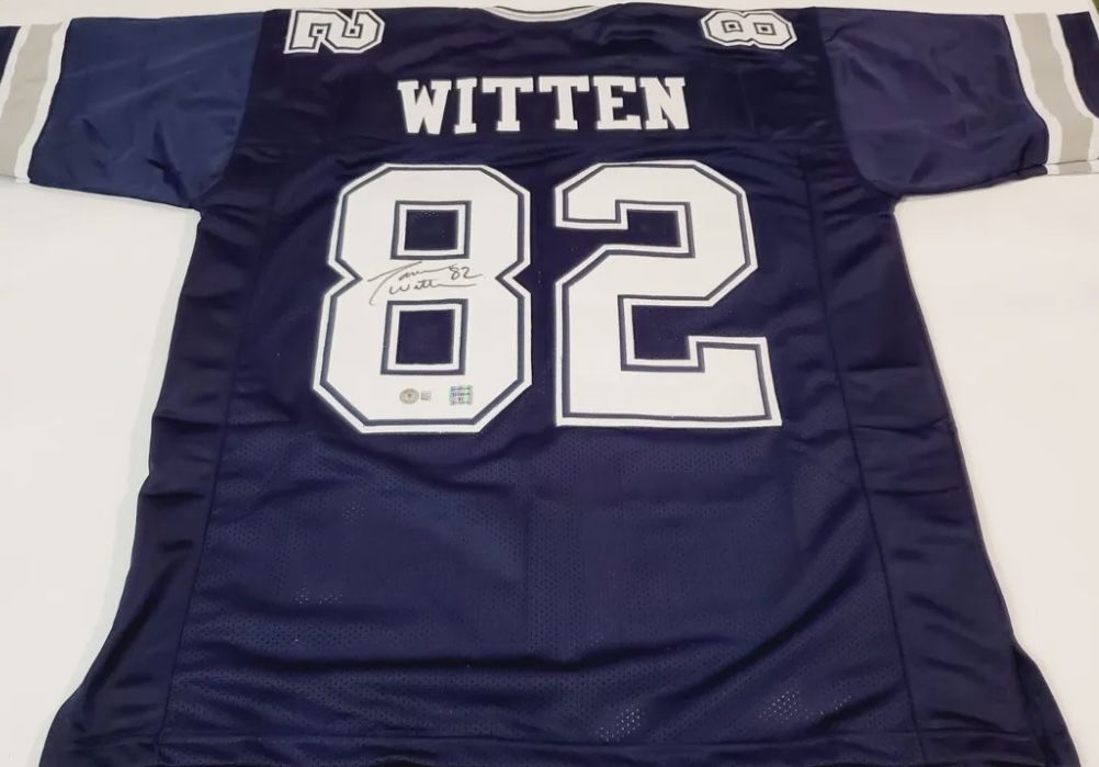 Jason Witten Dallas Cowboys Autographed Football Jersey