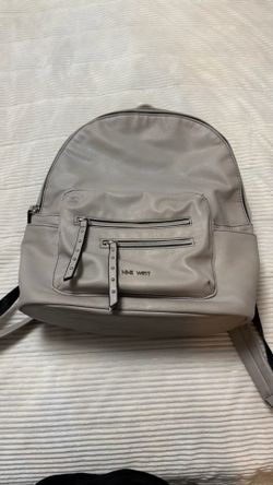 Grey backpack