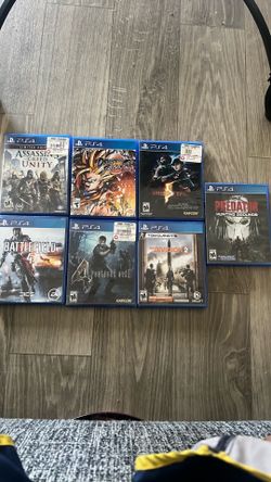 PS4 games
