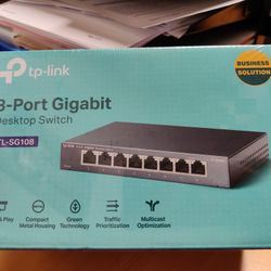 Brand New - TP-Link 8-Port Desktop Switch