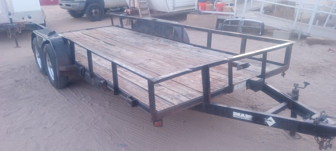 16ft Flatbed Trailer