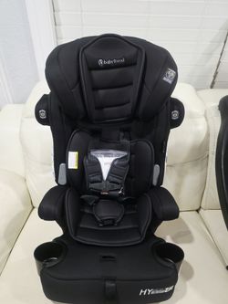 NEW!!! Baby Trend Hybrid SI 3-in-1 Combination Booster Seat, Hoboken Black – Side-Impact Protection, 3-Stage Growth Design, Adjustable Headrest, Cushi