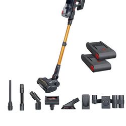 Aspiradora ePro Select EV2911RT Aspiradora Escoba Inalámbrica con 2 Baterías, 6 Herramientas