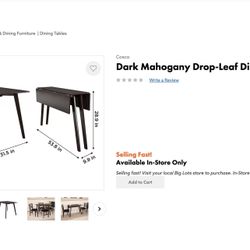 Dining Room Leaf Table