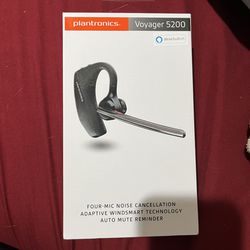 Plantronics - Voyager 5200 UC (Poly) - Bluetooth Single-Ear (Monaural) Headset - USB-A Compatible to connect to your PC a