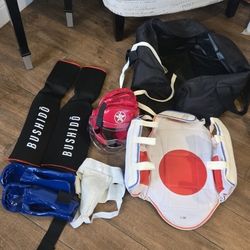 BUSHIDO Martial Arts Sparring Gear Set