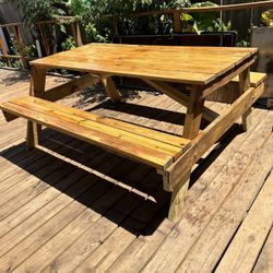 Picnic Table And Chairs
