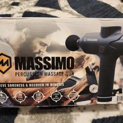 Brand New Massimo Percussion Massage Gun
