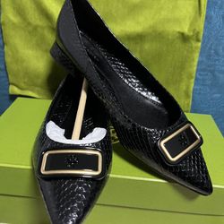 Tory Burch Black Dress Shoes