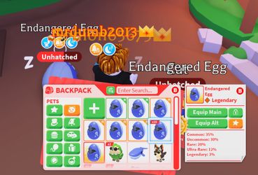 10 adopt me endangered eggs