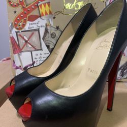 👠Authentic Christian Loubotin Highness 160 calf  Like Brand New!!