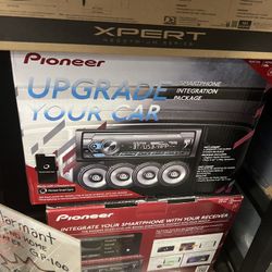 Pioneer Single Din Bluetooth Stereo On Sale With 4 Speakers 