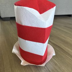 Red and White Striped Hat *NEW*