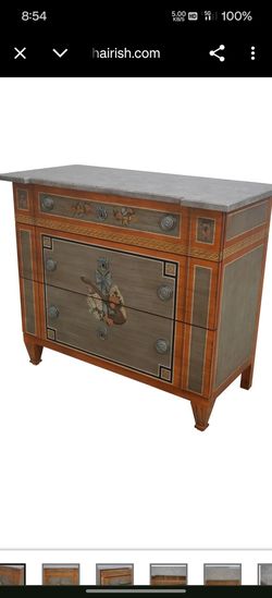 DREXEL HAND PAINTED DRESSER