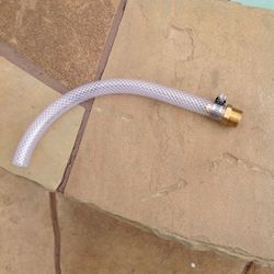 R&V Works Outdoor Cajun Chef Deep Fryer grease Drain Hose. Fits all R&V Deep Fryers. NE Garland