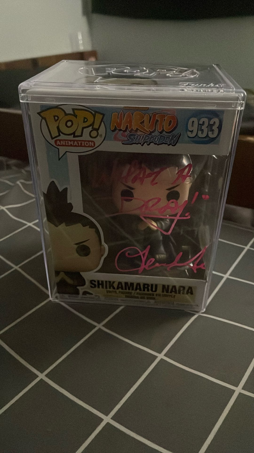 Shikamaru Nara Signed