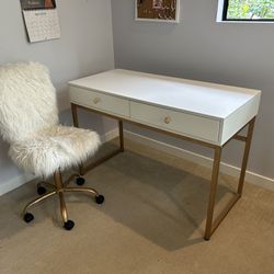 Shabby Chic Desk And Chair