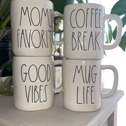 Rae Dunn Mom’ S Favorite Mugs 5️⃣ Each
