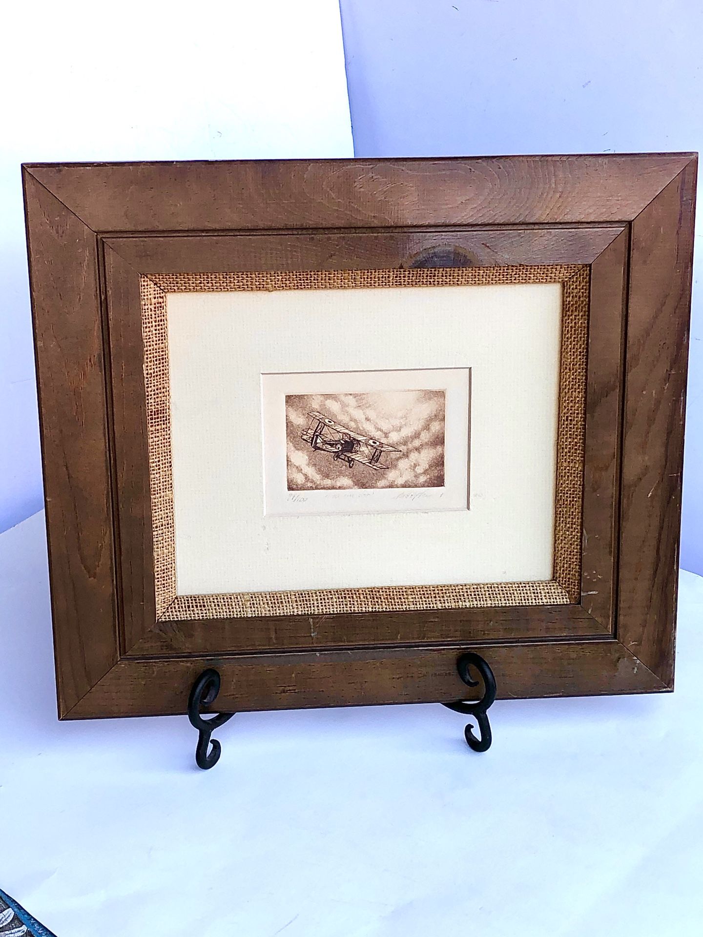 Etching Scott Fitzgerald Cali Artist 94/100 Signed 'Into The Sun'