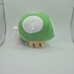 Nintendo Super Mario Green Mushroom 6" Plush Doll Stuffed Toy 2023 Brothers