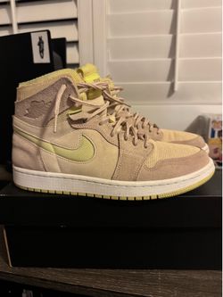 Jordan 1 zoom comfort lemon size 8.5