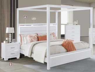 Denali bedroom Frame / Nightstand King / Queen
