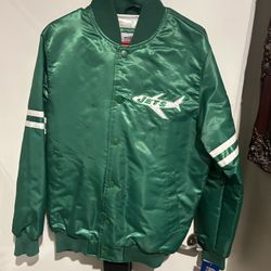 New York Jets Starter Jacket Homage Exclusive Size Medium New
