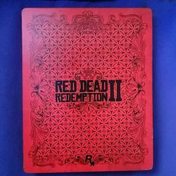 RDR2 Steelbook With Both Disc's And Map PS4 Red Dead Redemption 2