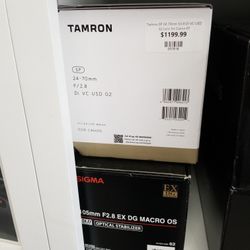 Tamron 24-70mm F/2.8 Canon 