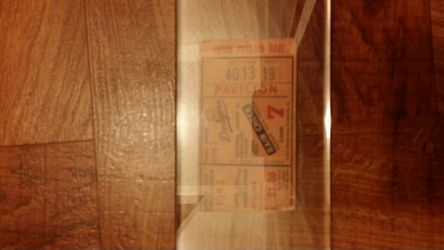 1952 world series game 7 ticket
