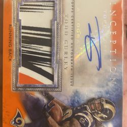 2015 Topps Signed Todd Gurley 