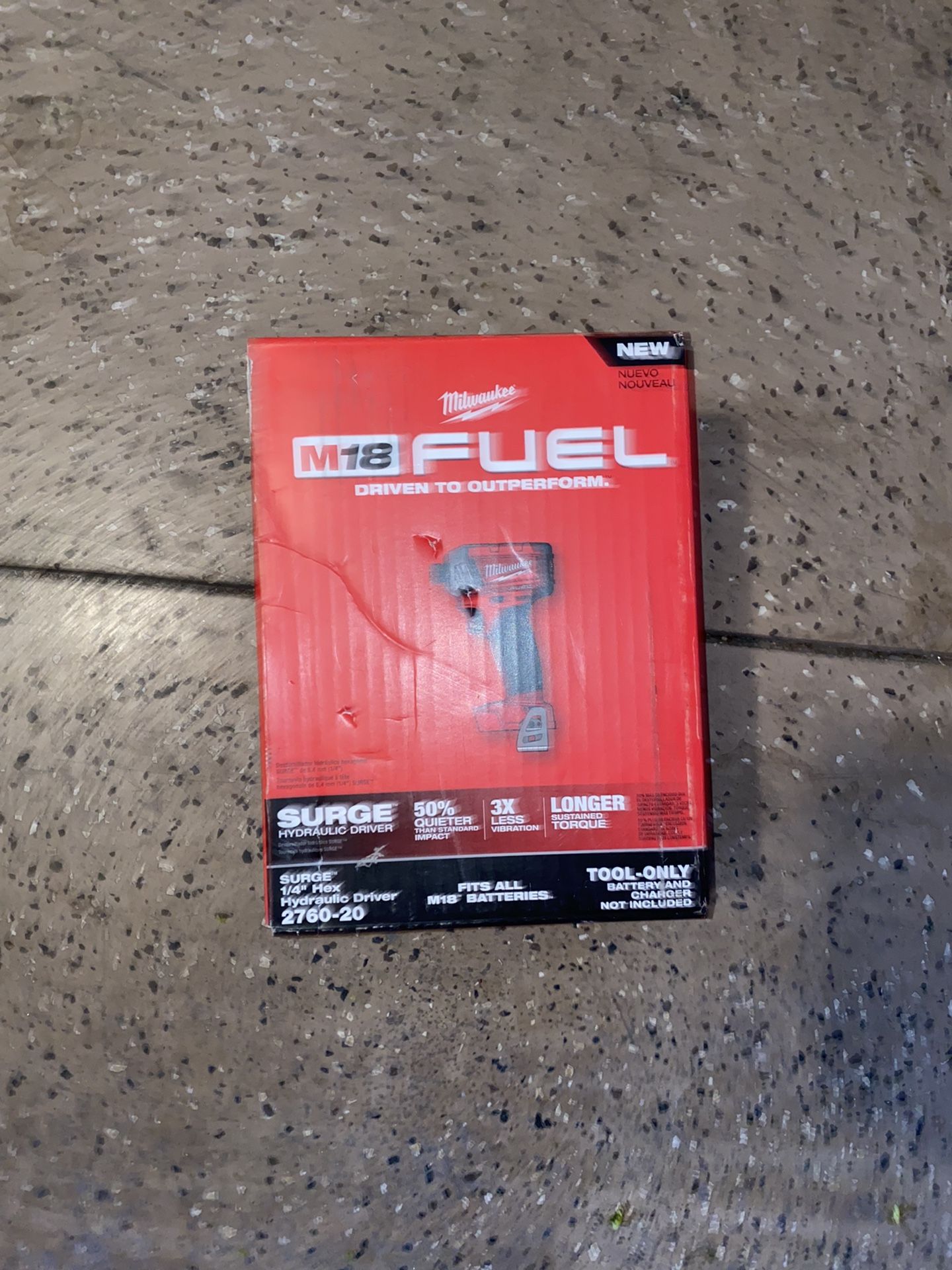 Milwaukee Surge 1/4 Hex Hydraulic Driver